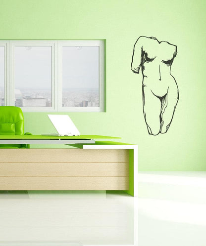 Vinyl Wall Decal Sticker Female Greek Statue #OS_MB535