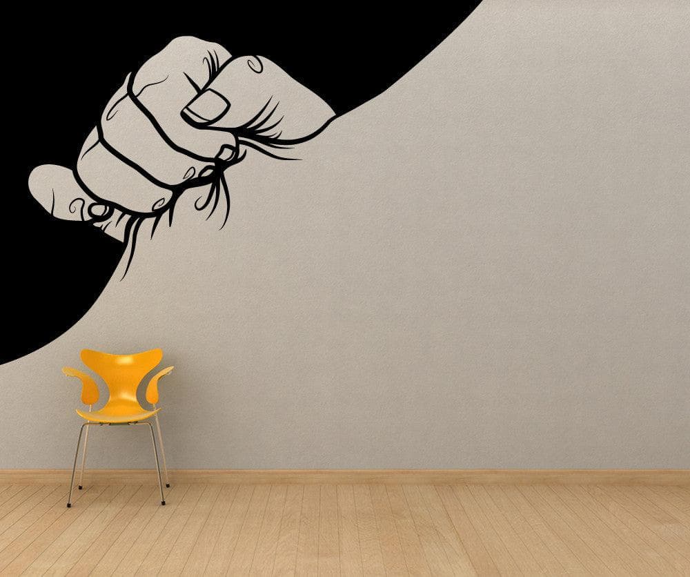Vinyl Wall Decal Sticker Giant Hand #OS_MB252