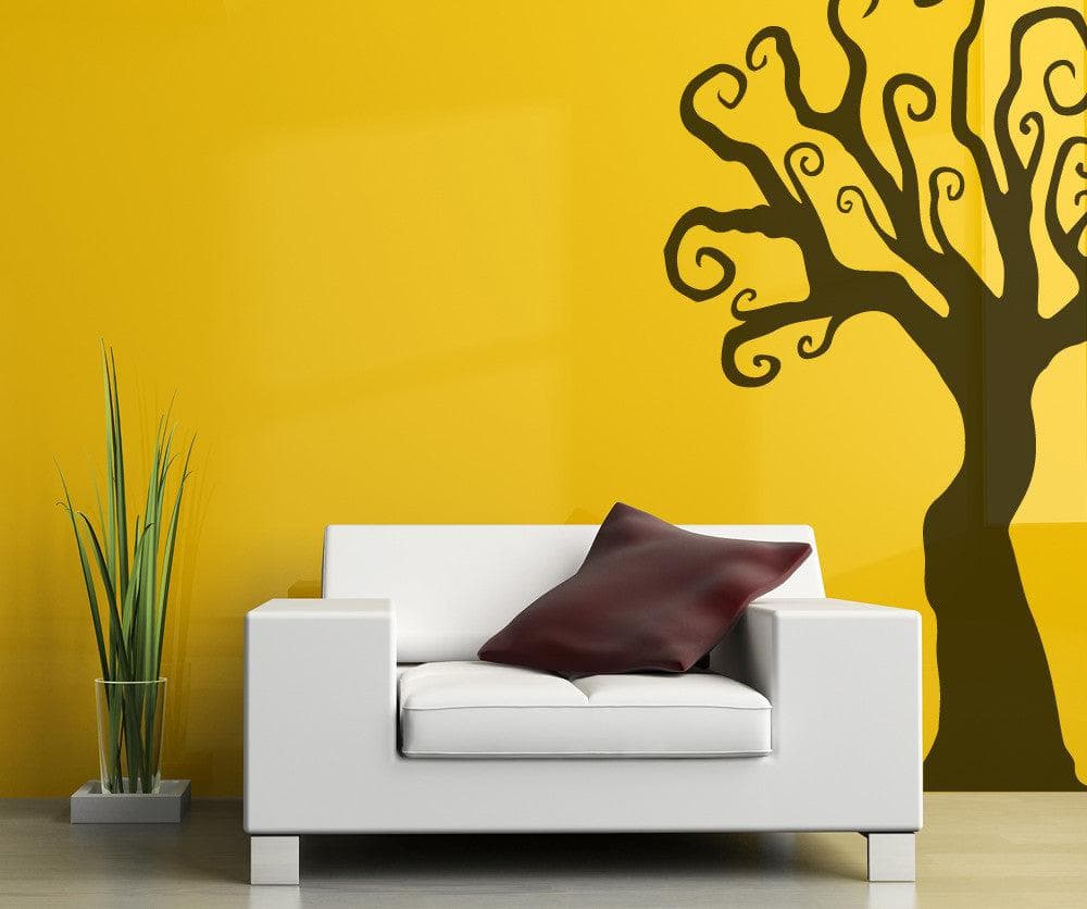 Vinyl Wall Decal Sticker Enchanted Forest Tree #OS_MB480