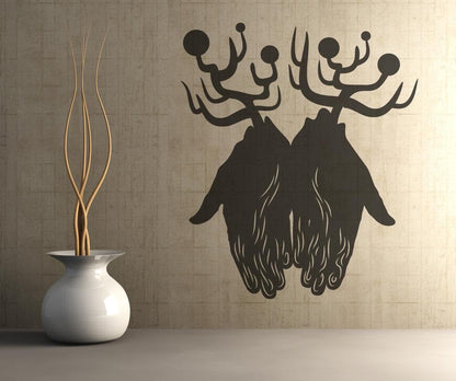 Vinyl Wall Decal Sticker Abstract Hands #OS_MB402