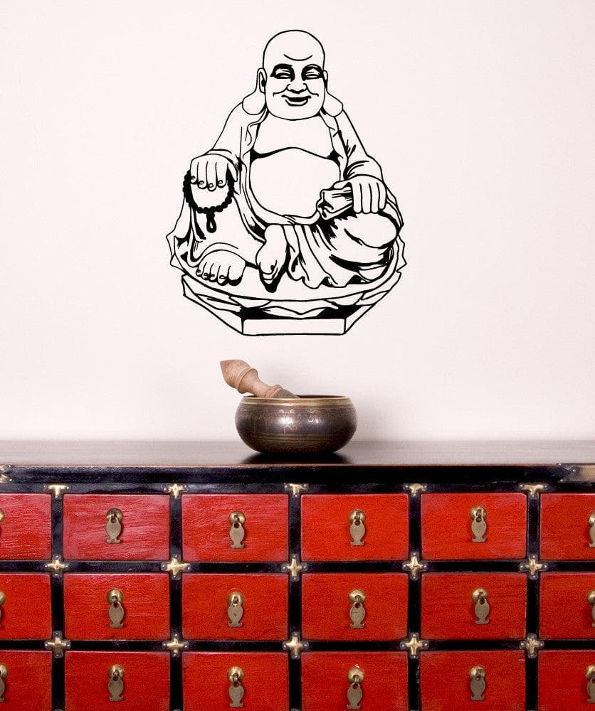 Vinyl Wall Decal Sticker Buddha #OS_MB542