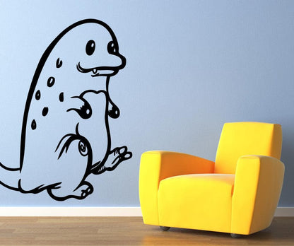 Vinyl Wall Decal Sticker Silly Animal #OS_MB404