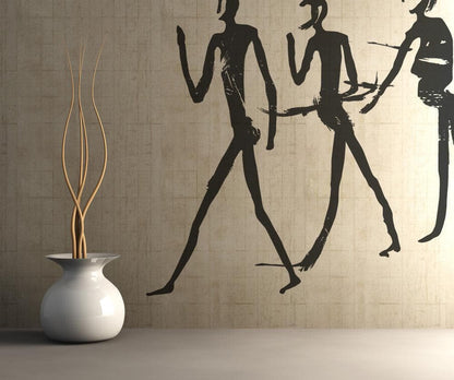 Vinyl Wall Decal Sticker Human Cave Painting #OS_MB248
