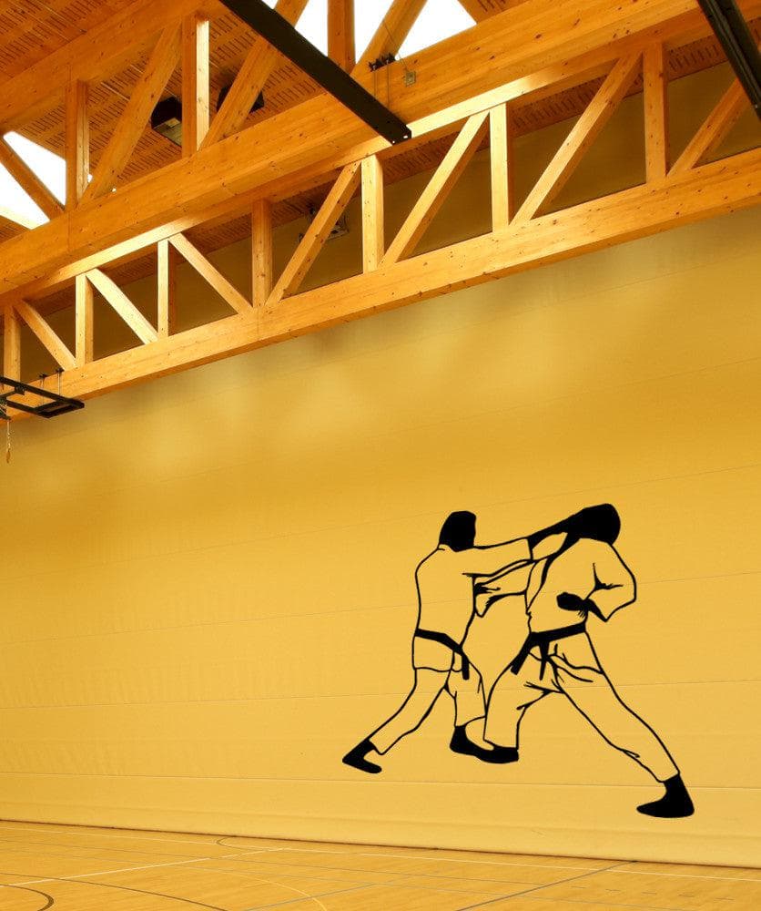 Vinyl Wall Decal Sticker Martial Arts Fight #OS_MB546