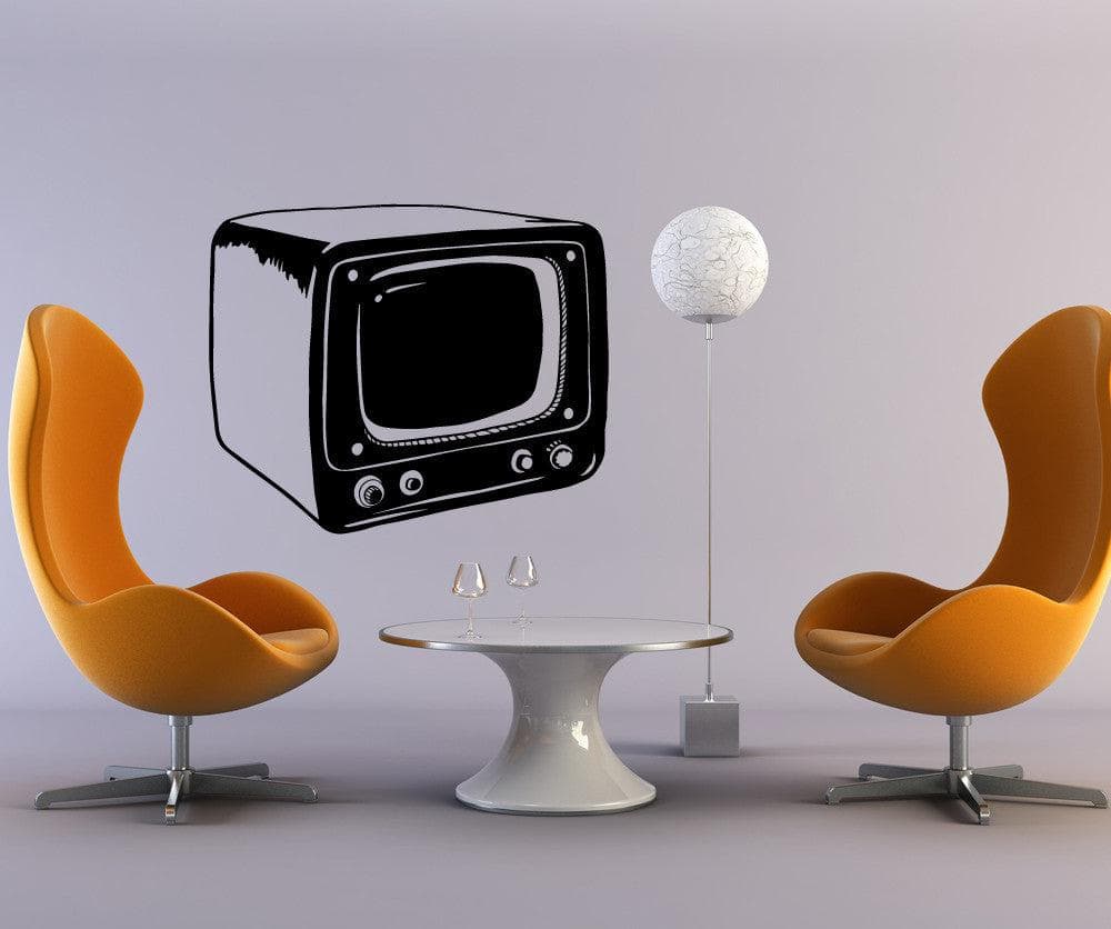Vinyl Wall Decal Sticker Small TV #OS_MB551