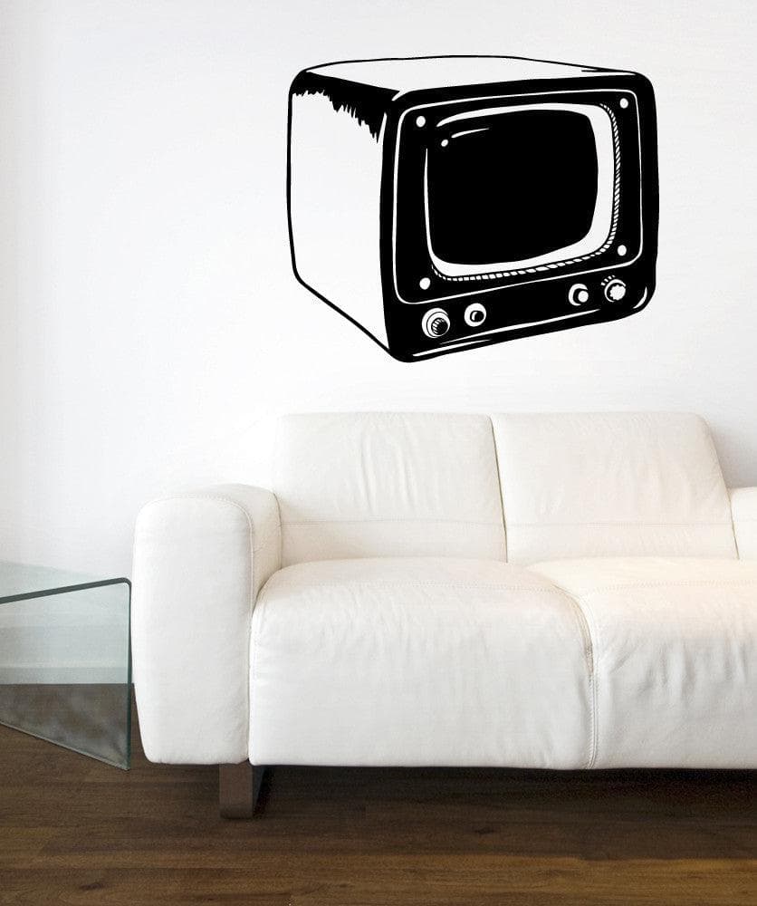 Vinyl Wall Decal Sticker Small TV #OS_MB551