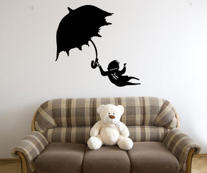 Vinyl Wall Decal Sticker Windy Day #OS_MB493