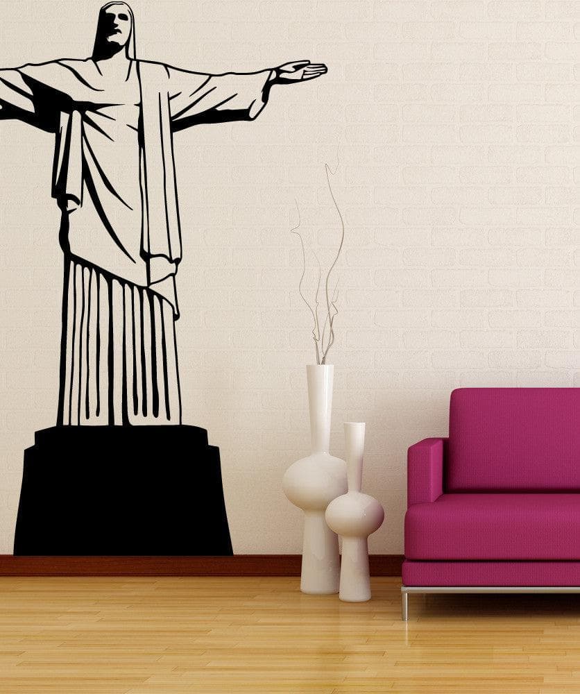 Vinyl Wall Decal Sticker Cristo Redentor #OS_MB558