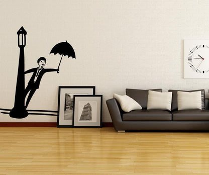 Vinyl Wall Decal Sticker Singing in the Rain #OS_MB500