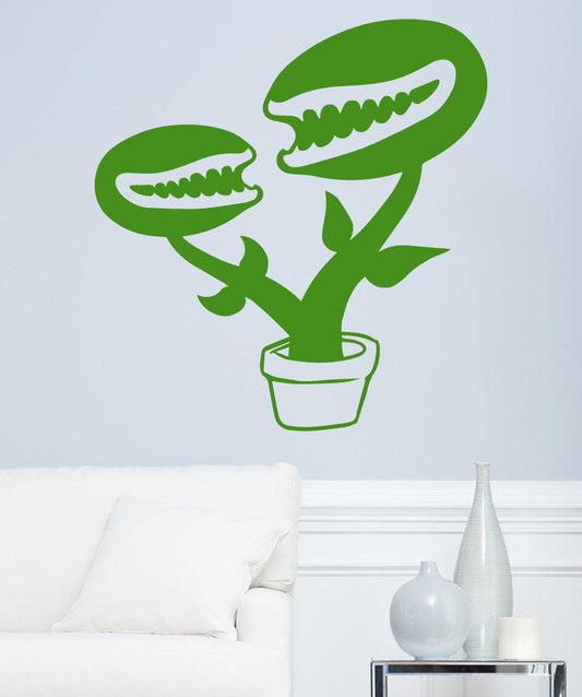 Vinyl Wall Decal Sticker Hungry Plant #OS_MB501