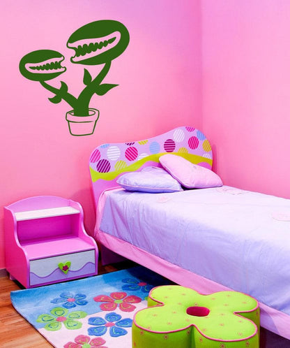 Vinyl Wall Decal Sticker Hungry Plant #OS_MB501