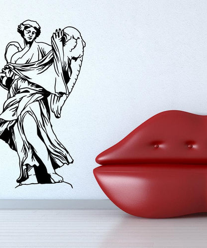 Vinyl Wall Decal Sticker Angel of Rome Statue #OS_MB562