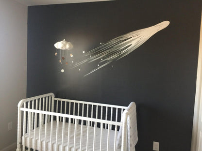 Space Comet Trail Vinyl Wall Decal Sticker. #GFoster161