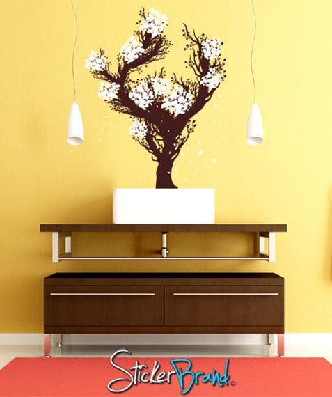 Vinyl Wall Decal Sticker Large Blossom Tree #GFoster157 – StickerBrand