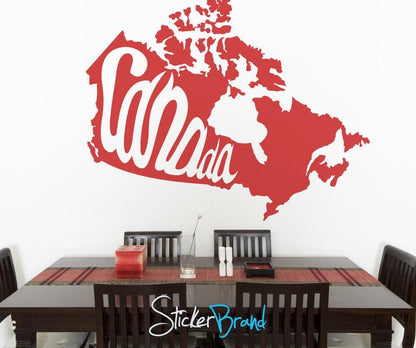 Vinyl Wall Decal Sticker Canada #OS_MB199