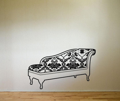 Vinyl Wall Decal Sticker Chaise Lounge #OS_MG355