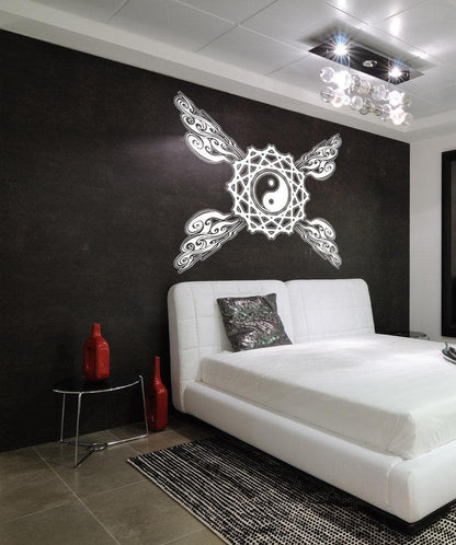Vinyl Wall Decal Sticker Yin Yang Pattern #OS_AA1009