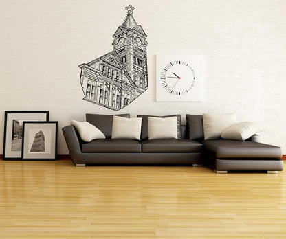 Vinyl Wall Decal Sticker Steeple #OS_AA1056