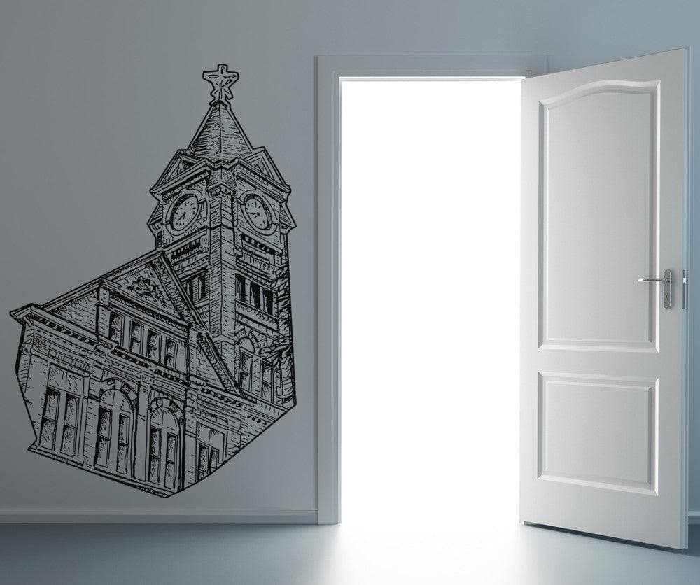 Vinyl Wall Decal Sticker Steeple #OS_AA1056