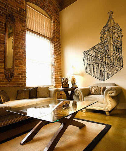 Vinyl Wall Decal Sticker Steeple #OS_AA1056