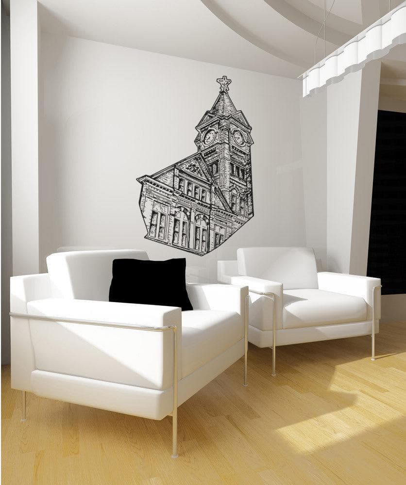 Vinyl Wall Decal Sticker Steeple #OS_AA1056