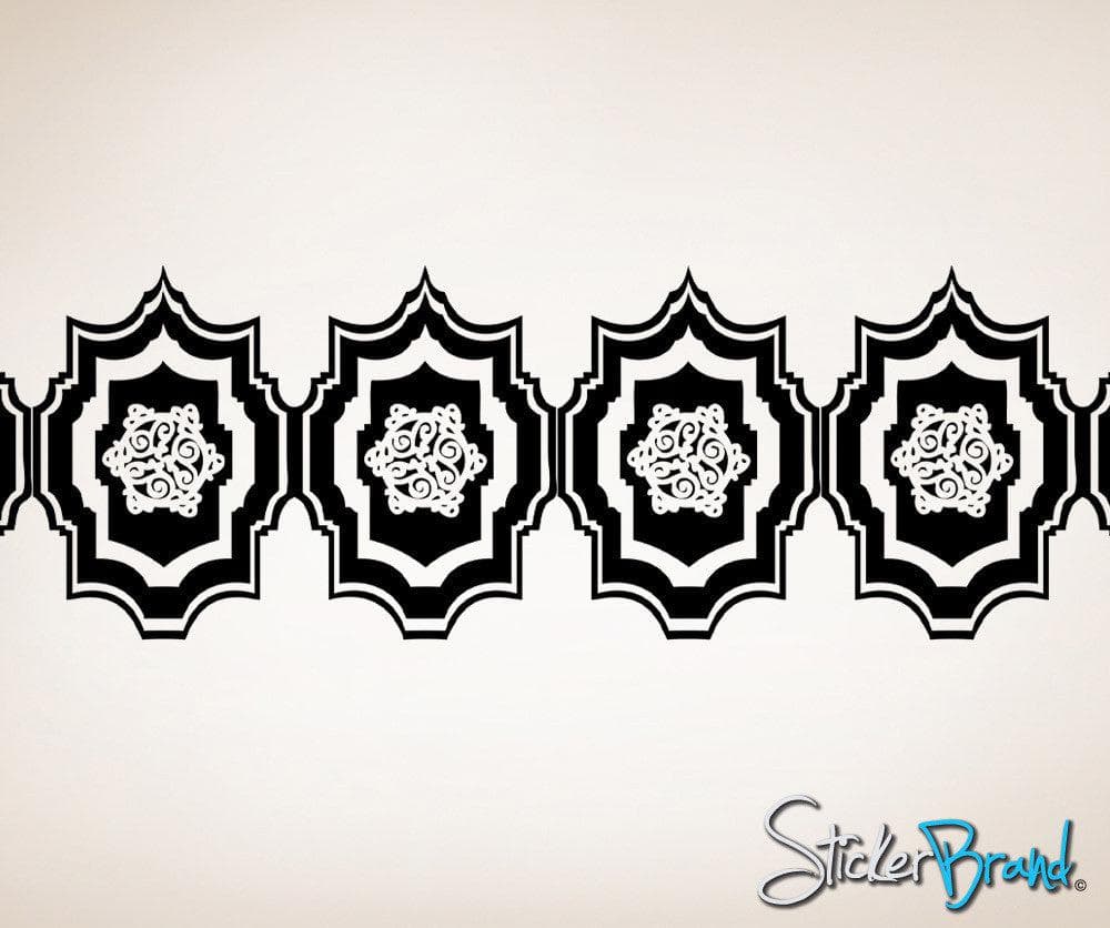 Vinyl Wall Decal Sticker Moroccan Pattern- #OS_AA117