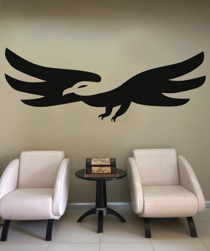 Vinyl Wall Decal Sticker Abstract Eagle #OS_AA1291
