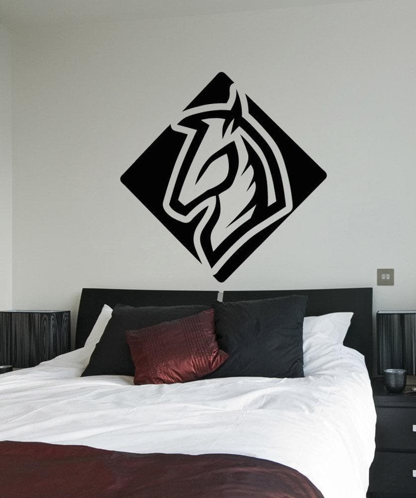 Vinyl Wall Decal Sticker Horse Square #OS_AA1300
