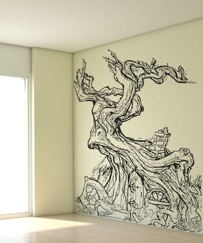 Vinyl Wall Decal Sticker Twisted Treehouse #OS_AA1334