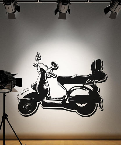 Vinyl Wall Decal Sticker Scooter #OS_AA148