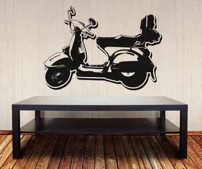 Vinyl Wall Decal Sticker Scooter #OS_AA148