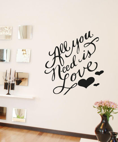 Vinyl Wall Decal Sticker All You Need is Love #OS_AA1499