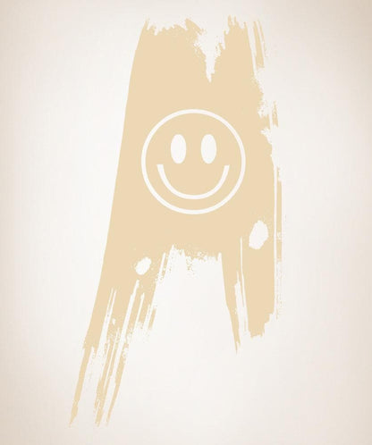 Vinyl Wall Decal Sticker Grunge Smiley Face #OS_AA152