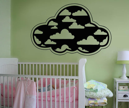 Vinyl Wall Decal Sticker Clouds in Cloud #OS_AA1698