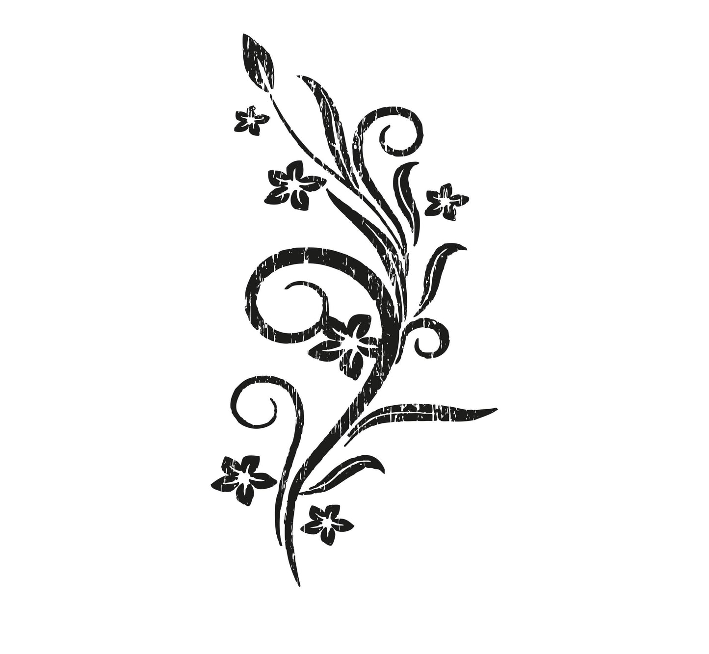 flower vine drawing