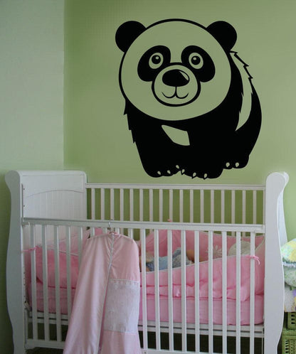 Vinyl Wall Decal Sticker Cute Panda #OS_AA661