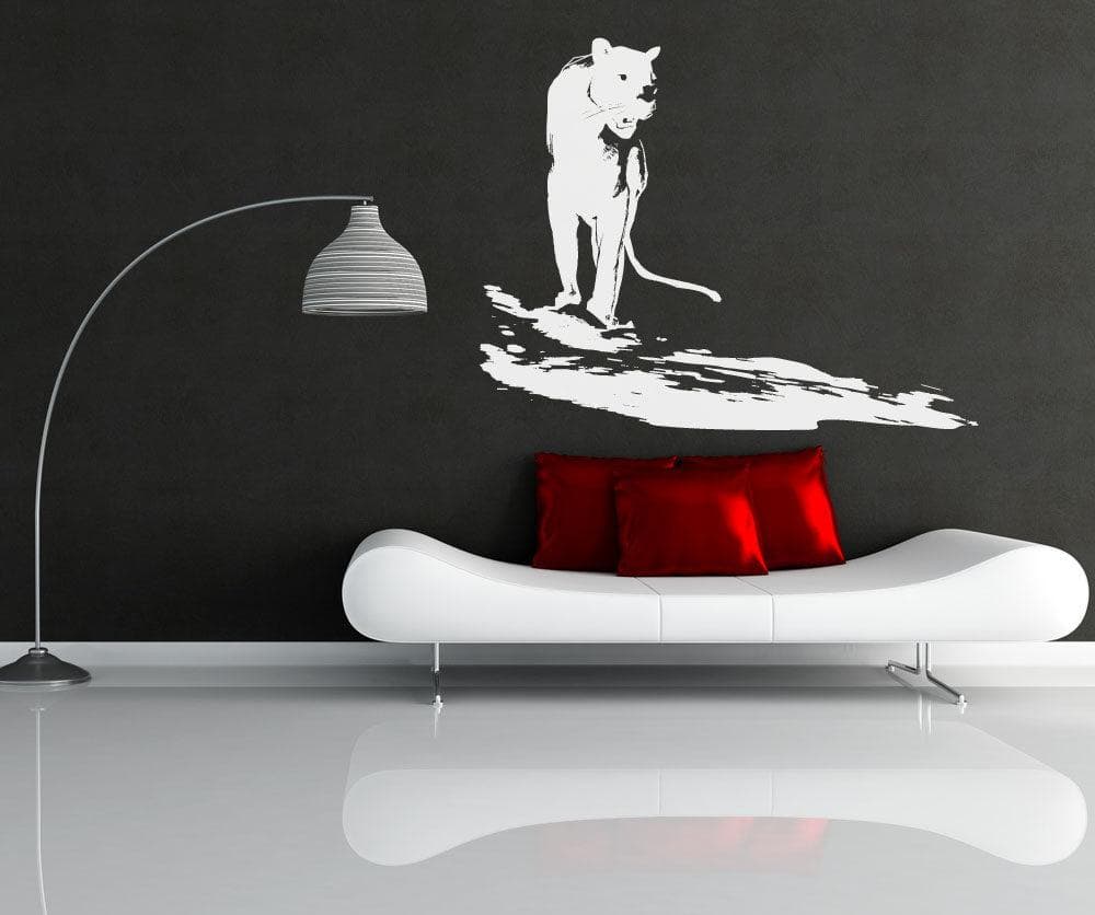 Black Panther Wall Decal Sticker. #OS_AA662