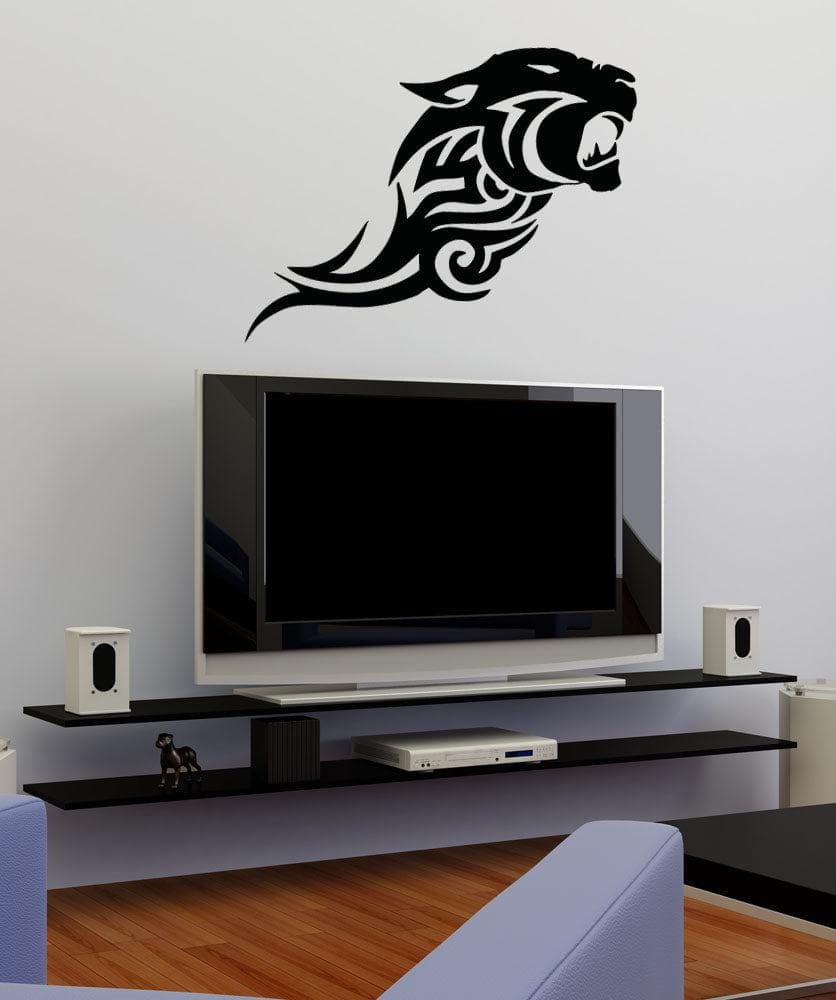 Vinyl Wall Decal Sticker Tribal Panther #OS_AA663