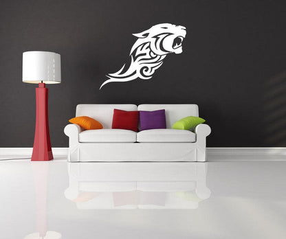 Vinyl Wall Decal Sticker Tribal Panther #OS_AA663