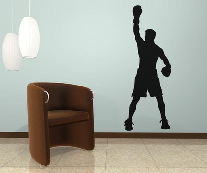 Vinyl Wall Decal Sticker Boxing Champion #OS_AA684