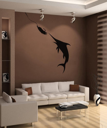 Vinyl Wall Decal Sticker Taking the Bait #OS_AA711