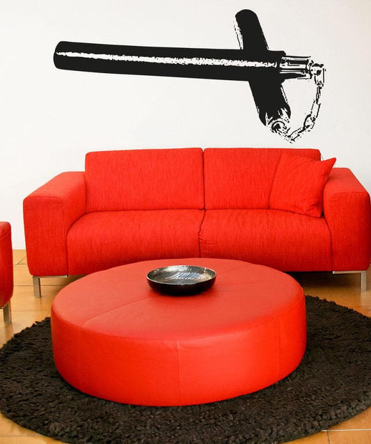 Vinyl Wall Decal Sticker Nunchucks #OS_AA730