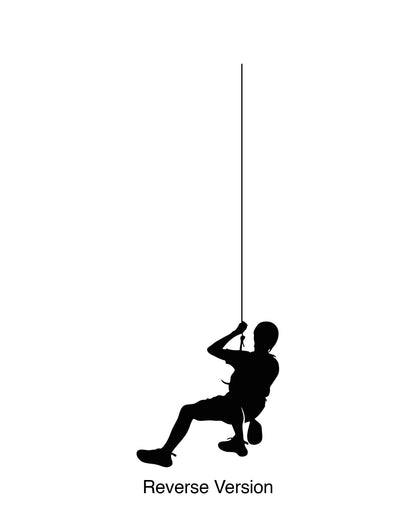 Extreme Sports Wall Climbing Vinyl Wall Decal Sticker.  #OS_AA790