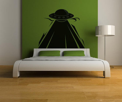Vinyl Wall Decal Sticker UFO Abduction #OS_AA805