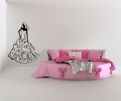 Vinyl Wall Decal Sticker Bride #OS_AA891