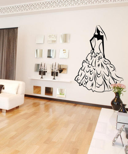 Vinyl Wall Decal Sticker Bride #OS_AA891