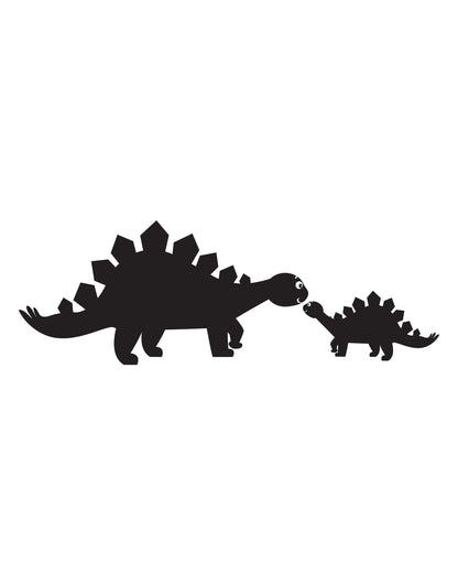 Baby and Mother Dinosaur Wall Decal. #OS_DC109
