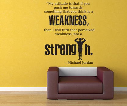 Michael Jordan Quote Vinyl Wall Decal Sticker. #OS_DC525