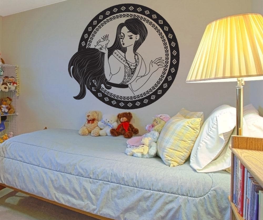 Vinyl Wall Decal Sticker Frog Prince #OS_DC630