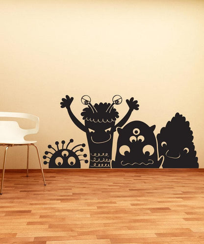 Vinyl Wall Decal Sticker Silly Aliens #OS_DC673